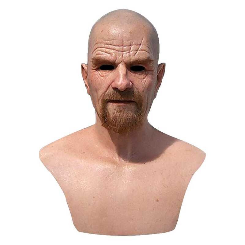 Fake Face Mask Human Face Silicone Headgear DIY Entertainment Human ...