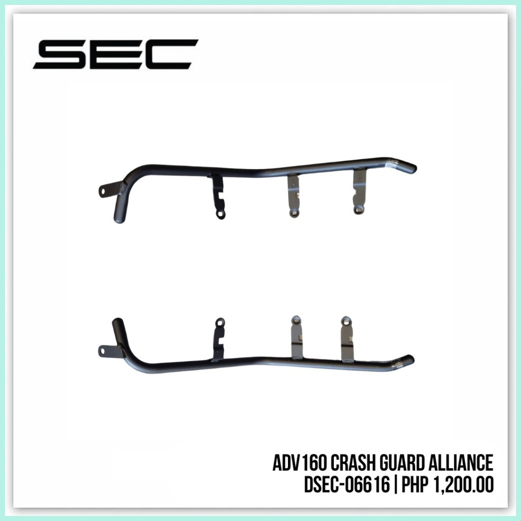 SEC Crash Guard for Motorcycle ADV160 Crash Guard Alliance (DSEC-06616 ...
