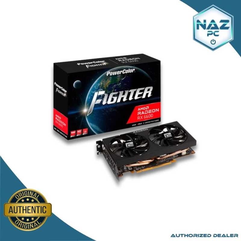 Fighter Powercolor RX 6600 8Gb Black | Shopee Philippines