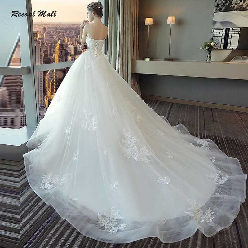 Recoal Mall Wedding dress trailing princess dream new summer bride ...