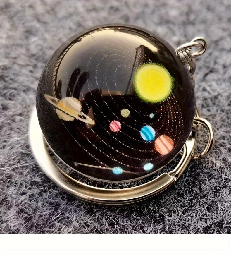 Fashionable Keychain With Nine Major Planets In The Solar System For ...