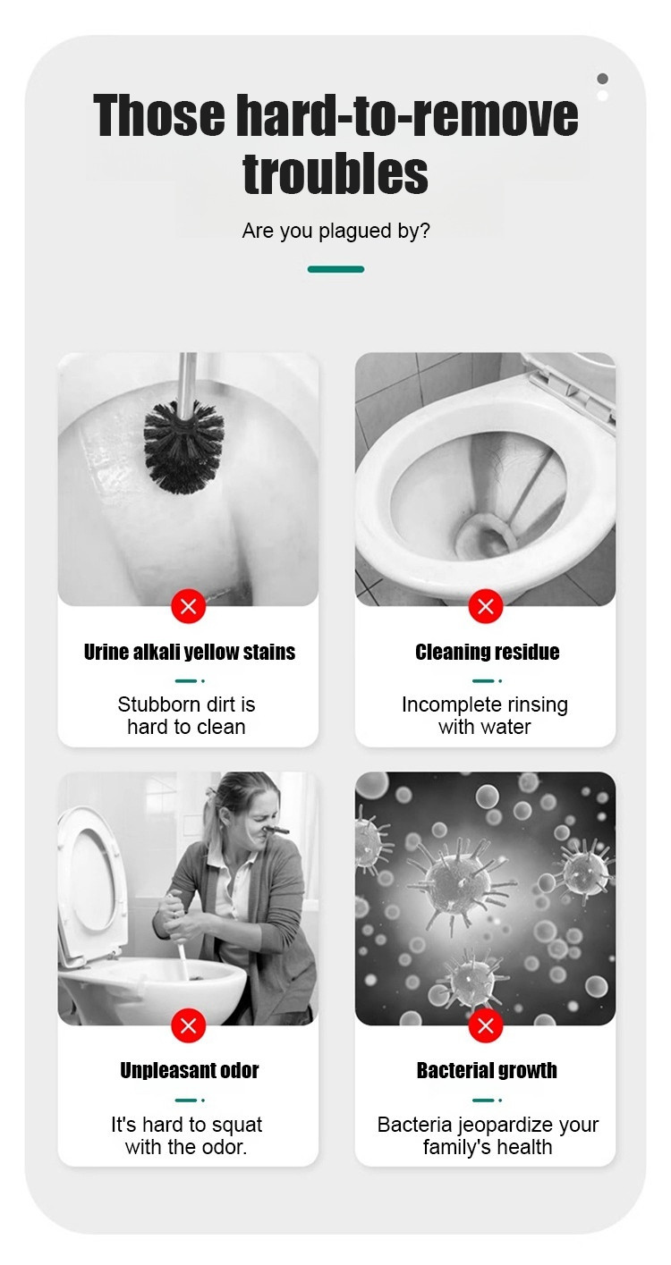 【Official genuine product】Powerful and fast dirt removal toilet cleaner