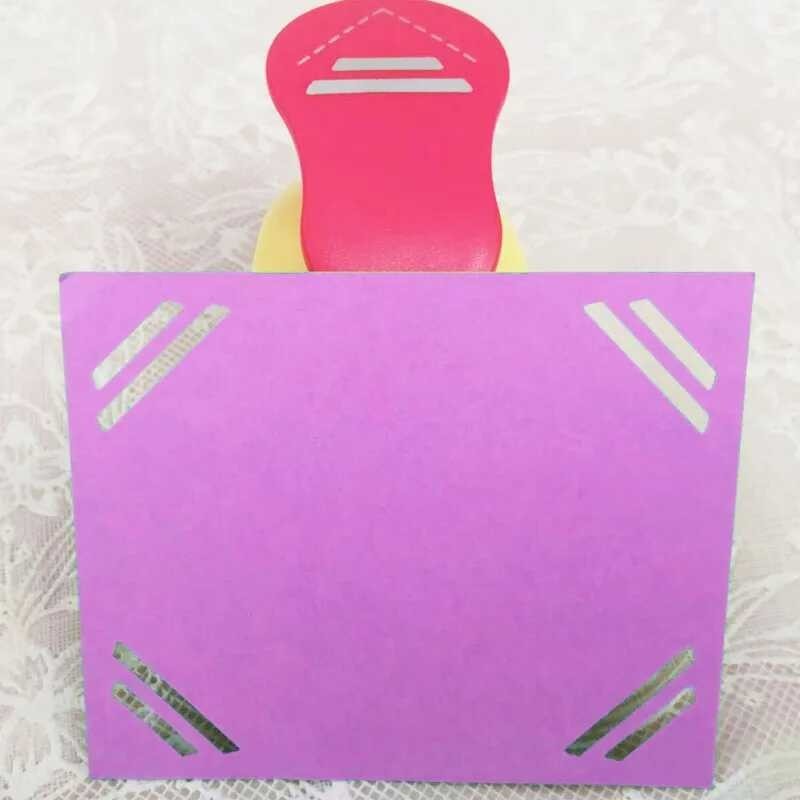 Double Equal Line Corner Craft Curve Diy Border Hole Punch Paper Cutter ...