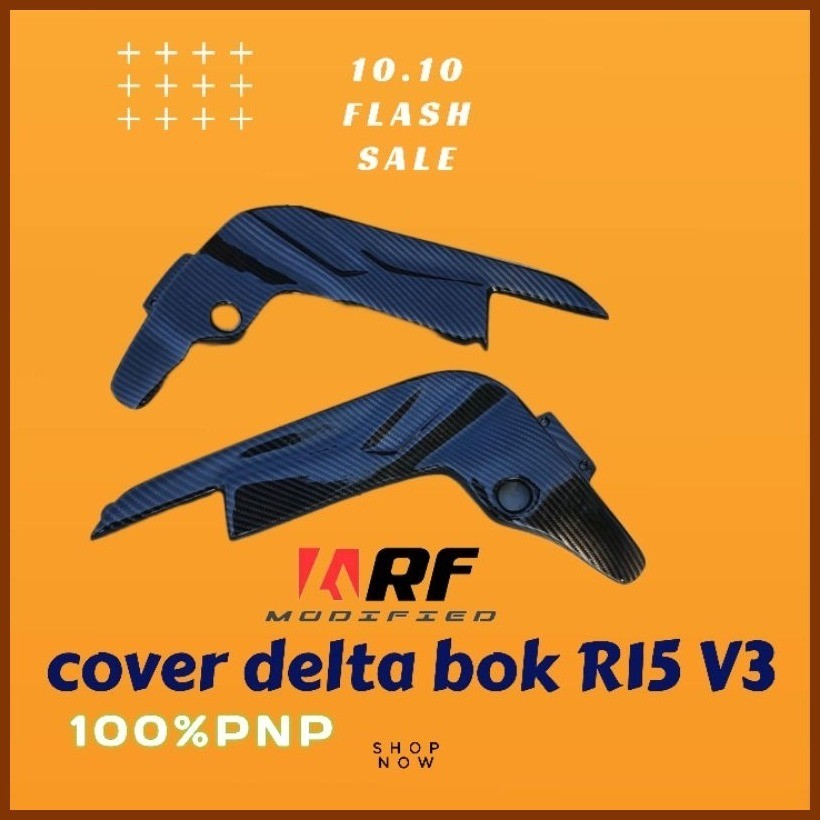 Cover Delta Bok R15 V3 Cover Frame R15 V3 Part R15 Carbon | Shopee ...