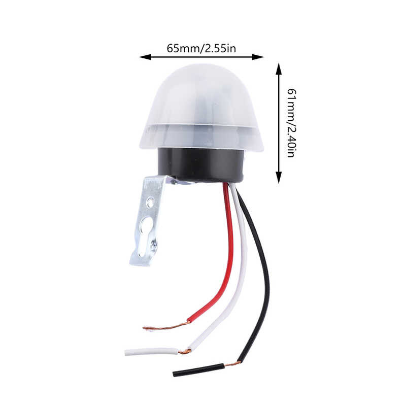 As-20 Waterproof Sensitive Auto Photo On/Off Photocell Street LED Light ...