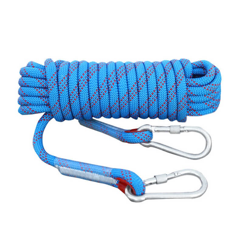10Mm Rock Climbing Rope Outdoor Static Rapelg Rope Fire Rescue Safety