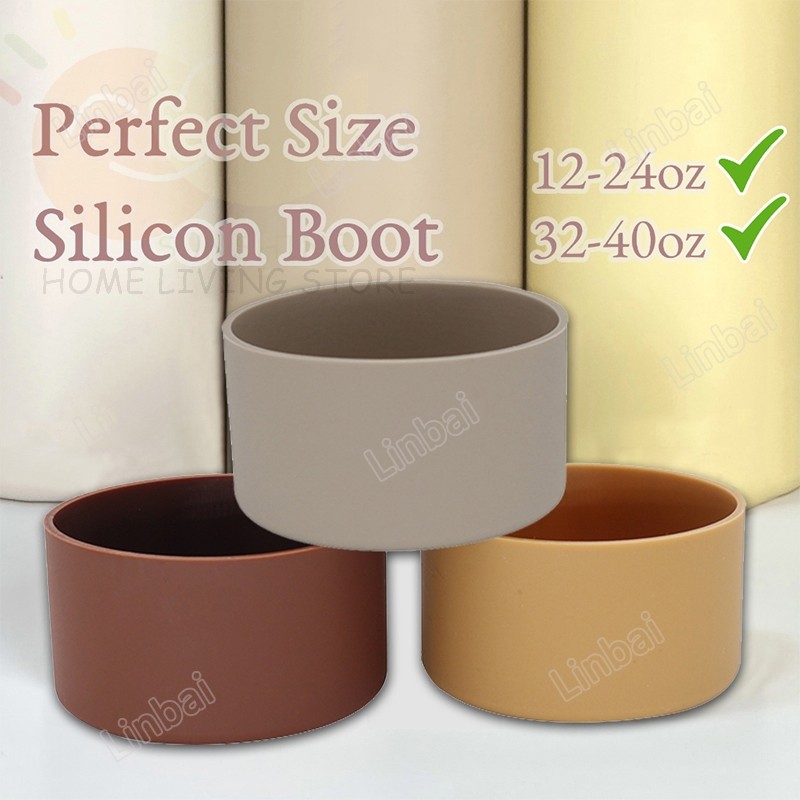 Earth Series Boot 22oz LinBai Flask Boot BPA Free Silicon Mat Water
