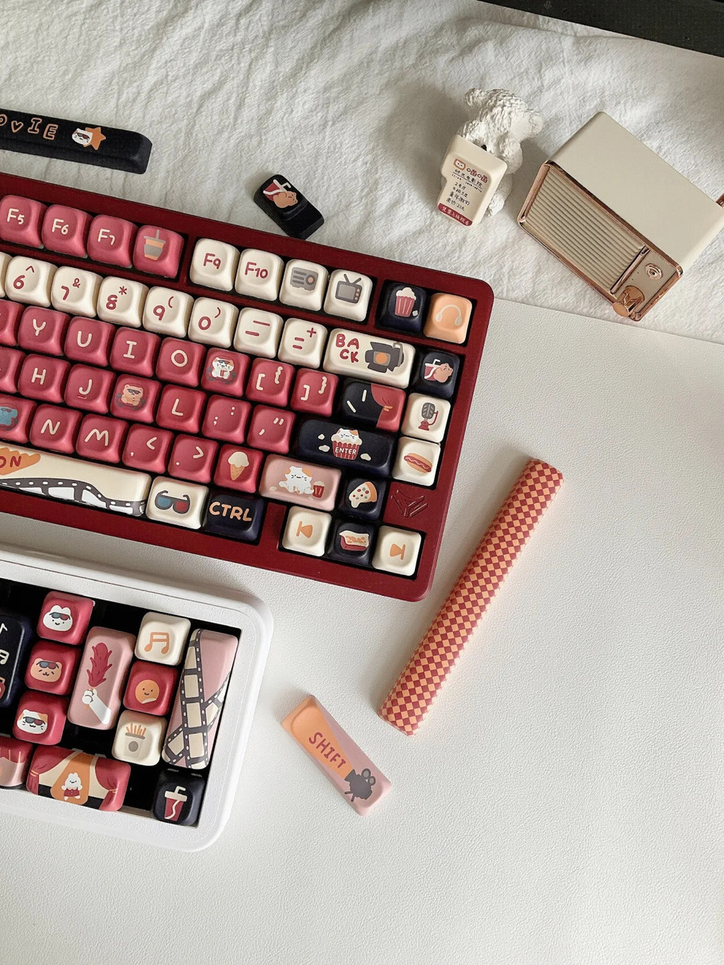 Time Movie Theater Keycap EOA Profile 133 Keys PBT Five-sided Dye ...