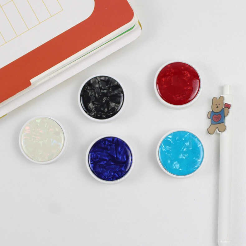 Epoxy Shell Pattern Sliding Pull Bracket Lazy Desktop Bracket Mobile ...