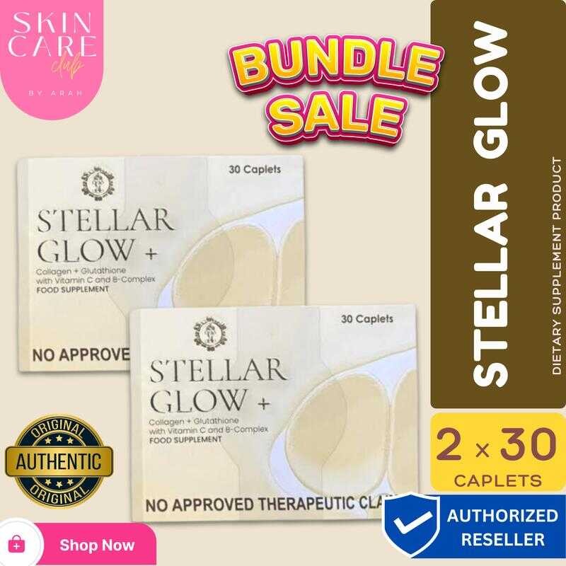 Gorgeousglow Stellar Glow+ Glutathione Collagen Beauty Supplement Set ...