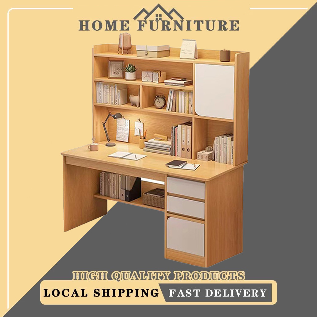 Study Table Desk Bookcase Bookshelf One Rental House 2024 Latest Model ...