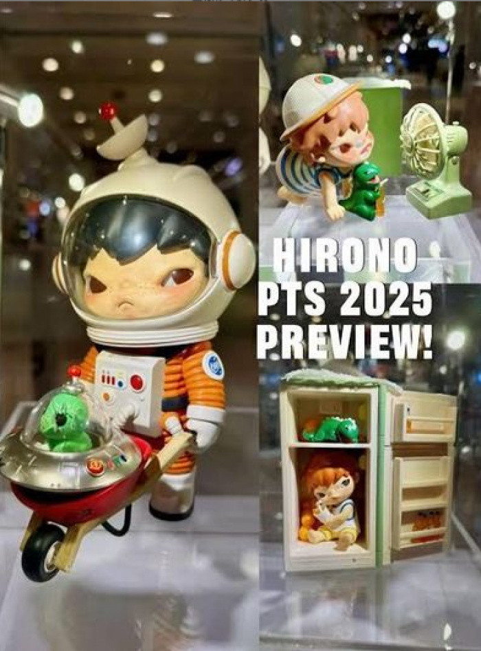 POPMART HIRONO 2025 Beijing PTS Exhibition Limited/Wind Blowing