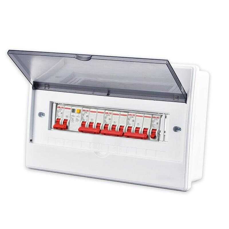Breaker Box Enclosure Distribution Box 4 Ways to 18ways Distribution ...