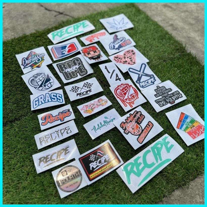 Lokal Recipe Sticker Pack (26pcs) | Shopee Philippines