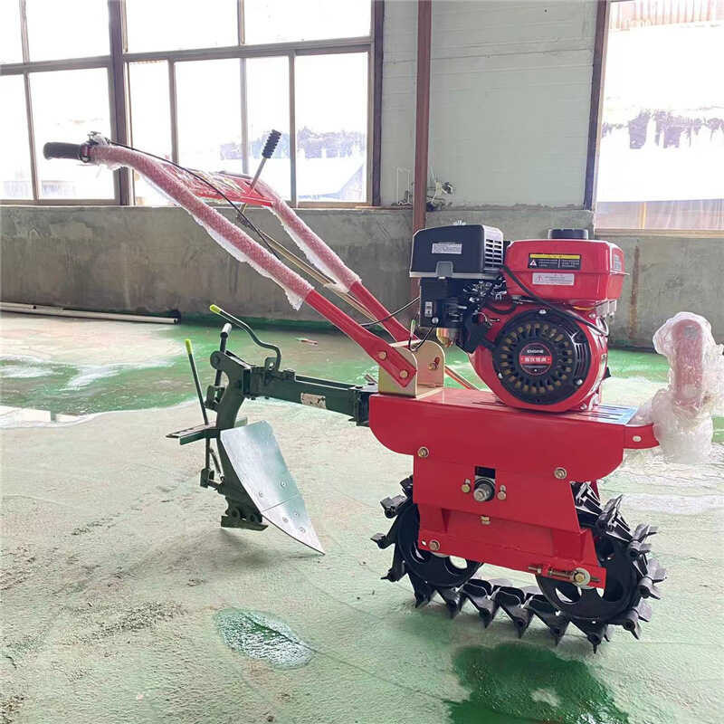 Chain Single Track Crawler Micro Cultivator Agricultural Small ...