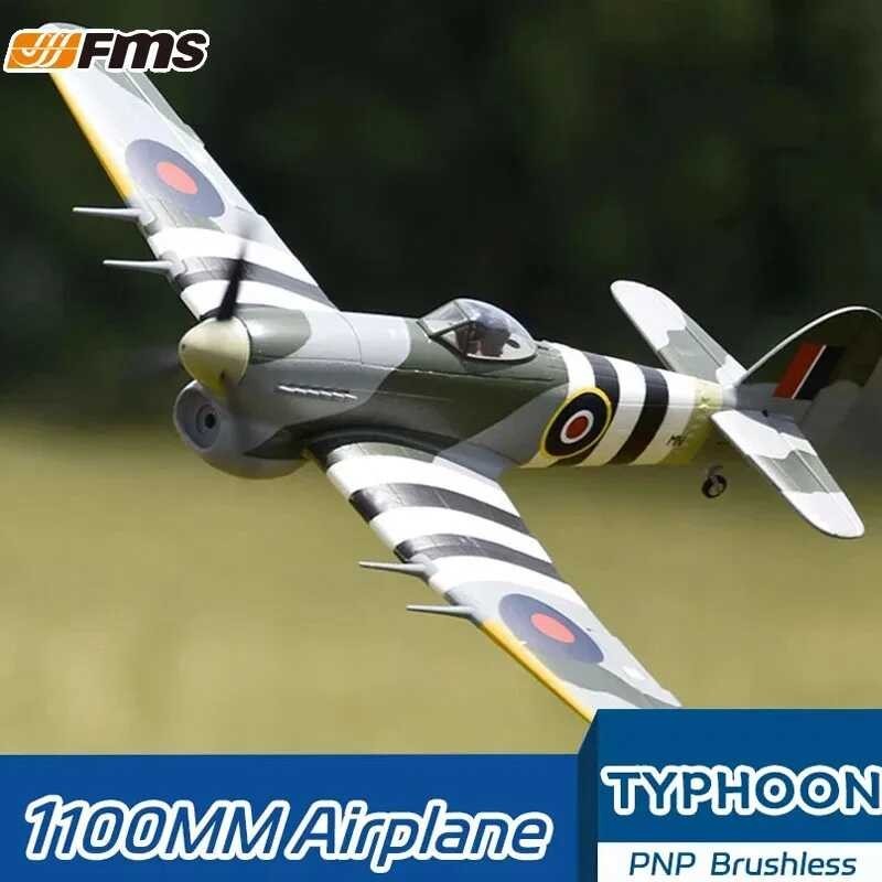 1100Mm Hawke Fms Typhoon World War I Realistic Remote Control Model ...