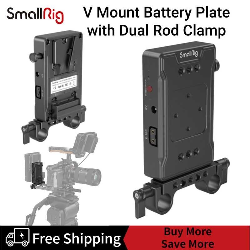 Smallrig V Mount Battery Adapter Plate (Basic Version) Na May Dual Rod ...