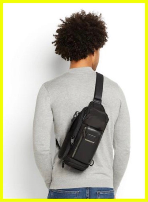 Tumi Alpha Bravo Kelley Sling Black Shopee Philippines