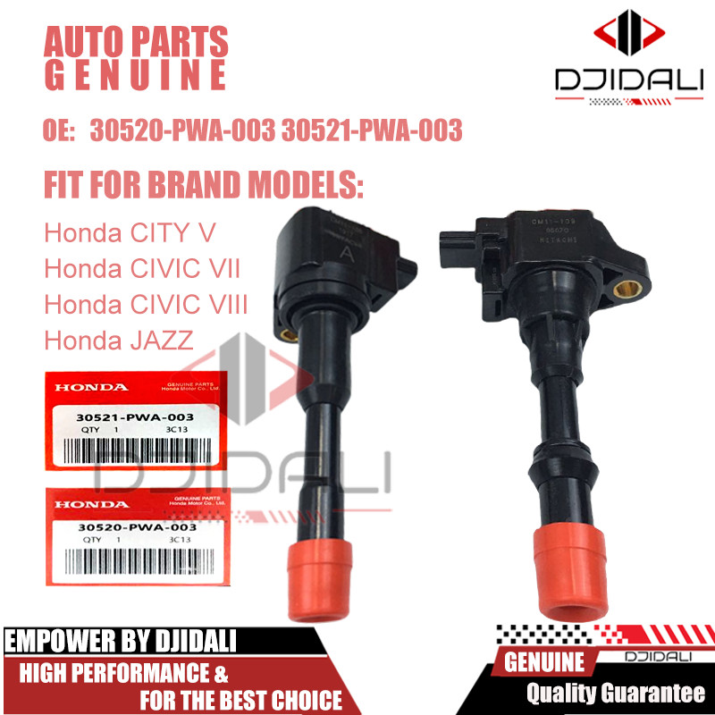 Bobina De Ignição Gauss Equivalente 30521-Pwa-003 Honda - Peças e