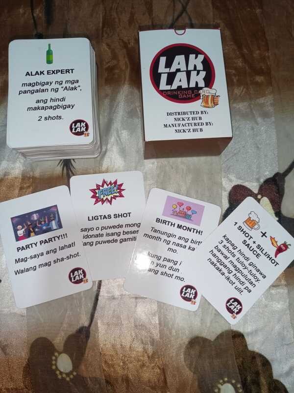 Laklak Card, Drinking Card Game, Shot Puno Card | Shopee Philippines
