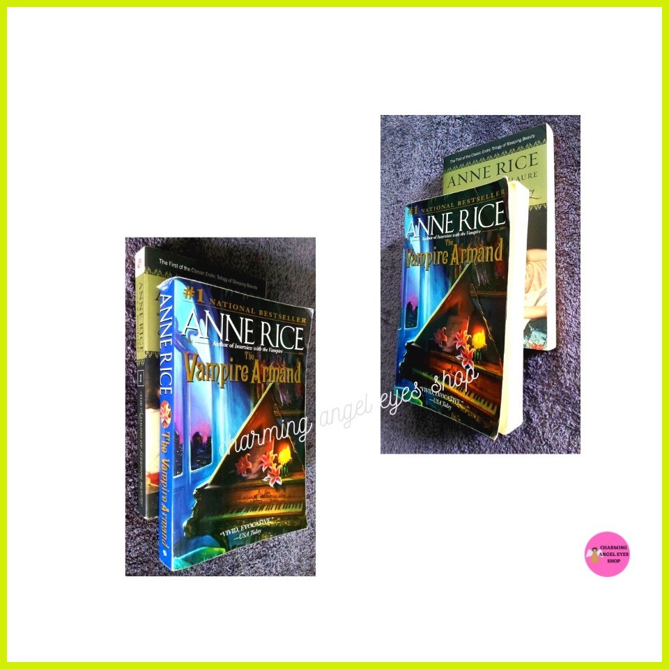 ஐ ☽ (PRELOVED) ANNE RICE: THE VAMPIRE ARMAND/THE CLAIMING OF SLEEPING ...