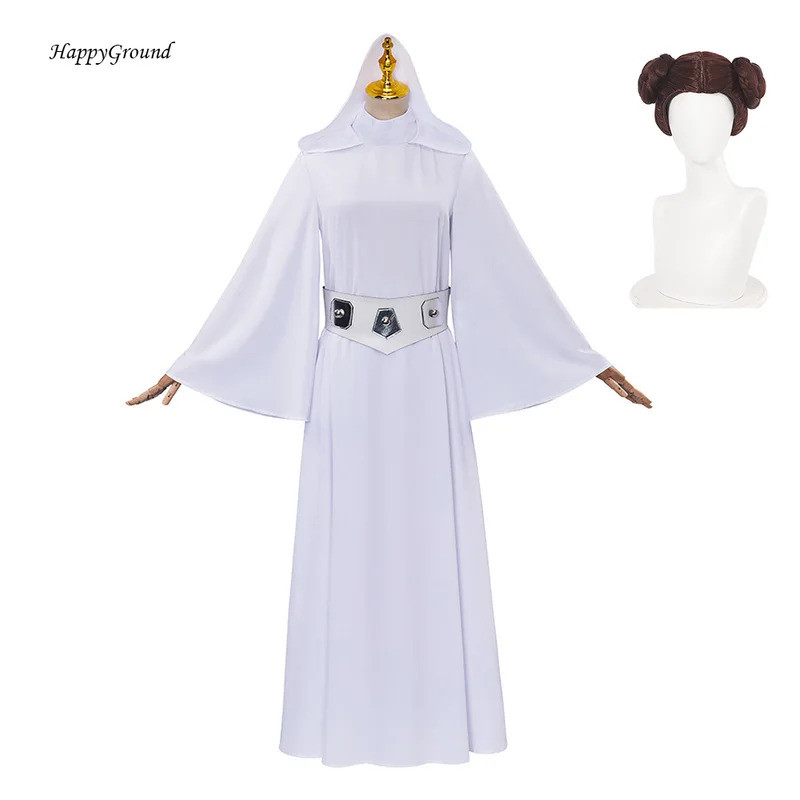 キ Leia Cosplay Costume Sy Princess Dress For Women Girls Disguise ...