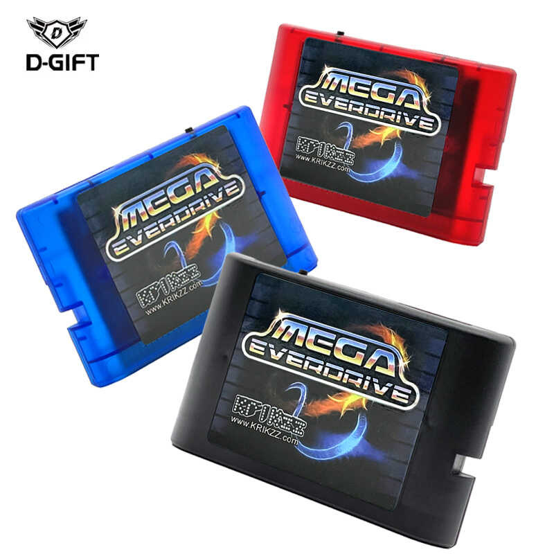Mega 、 Drive Everdrive V3.0 Pro 3000 In 1 EDMD Remix Cartridge For SEGA ...