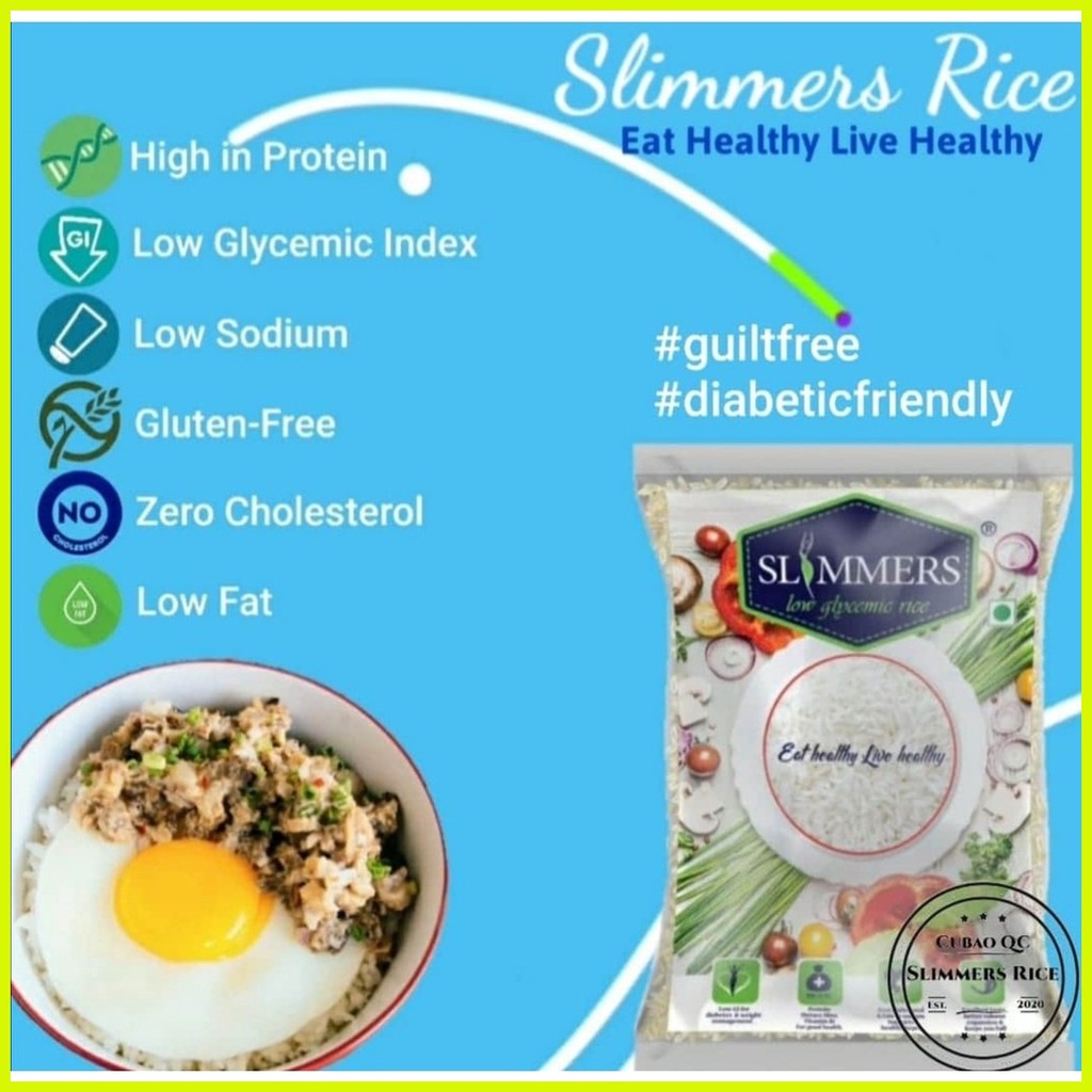 Discounted Slimmers Rice 2kg Pack | Shopee Philippines