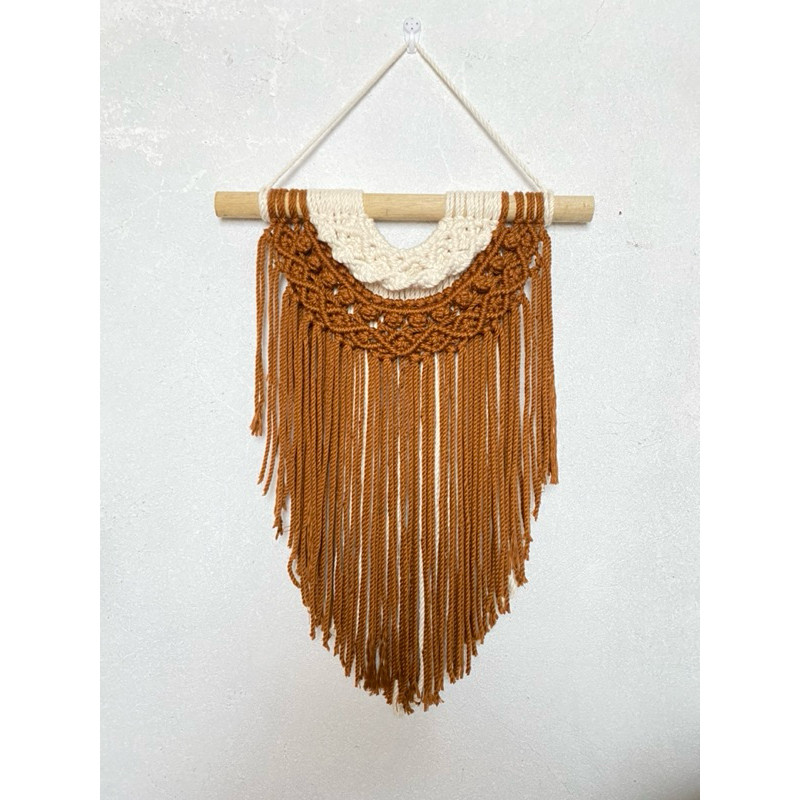 Macrame Wall Decor/Boho/Rustic 15x20 inches | Shopee Philippines