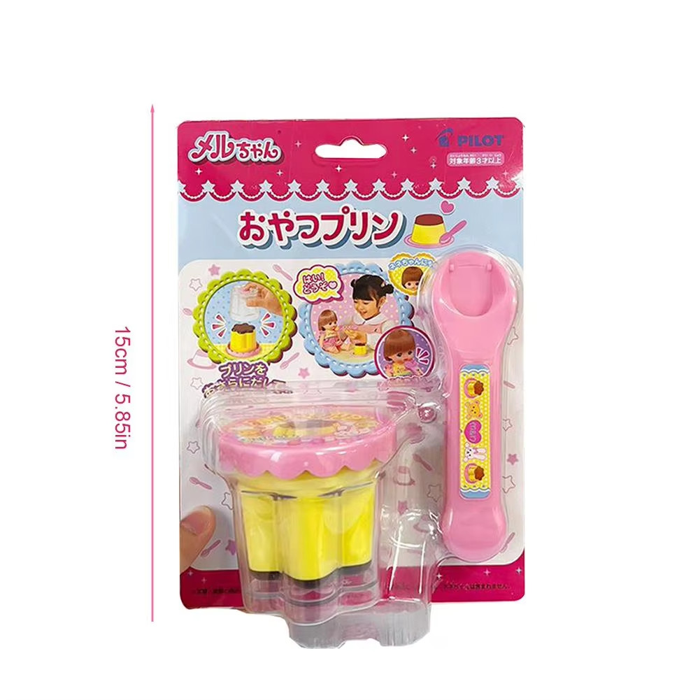 2 Sets Hot DIY Food Pudding Feeding Toy Creative Desktop Ornament Cute ...