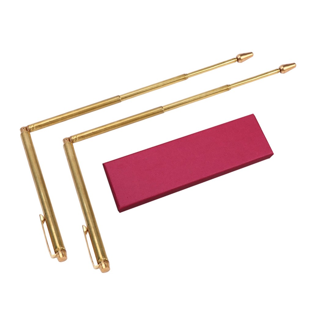 [COD] 1Pair Dowsing Rods Divining Detector Paranormal Hunting Psychic ...