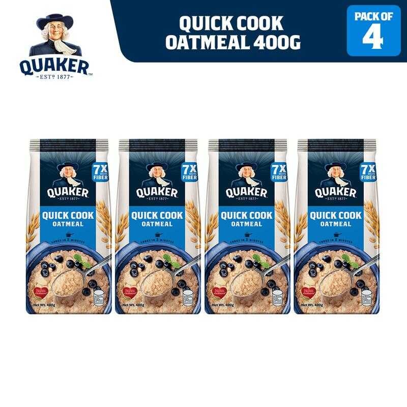Quaker Quick Cooking Oatmeal G Pack Of E | Shopee Philippines