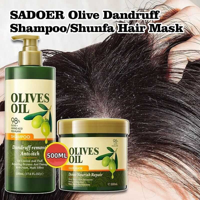 Gallery Detail: Olive Shampoo Anti Dandruff Itch Free Refreshing Oil Control