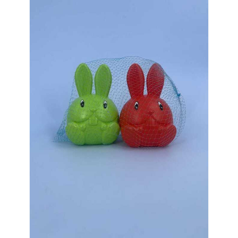 Arigatoys 2-In-1 Rabbit Coin Bank Set (2Pcs) Random Colors - Kids Money ...