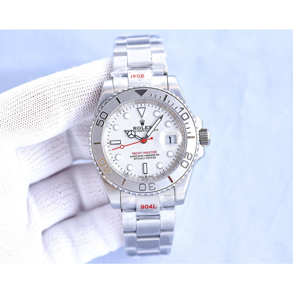 Rolex Yacht-Master 40mm Simple Trendy Automatic Mechanical Men's Watch ...
