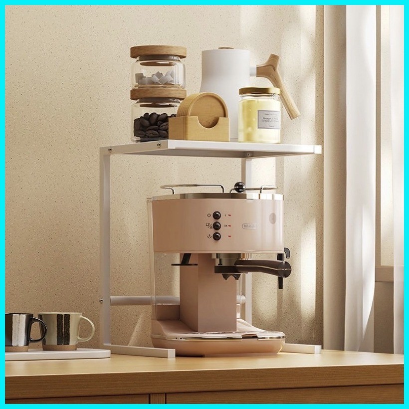 Countertop Storage Rack Shelf Kitchen Rice Cooker Air Fryer Rack ...