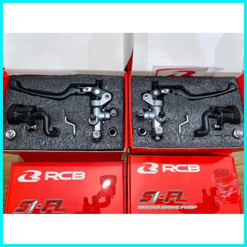 ORIG RCB BRAKE MASTER S1-FORGE 14MM DUAL TANK & E3 BRAKE MASTER ...