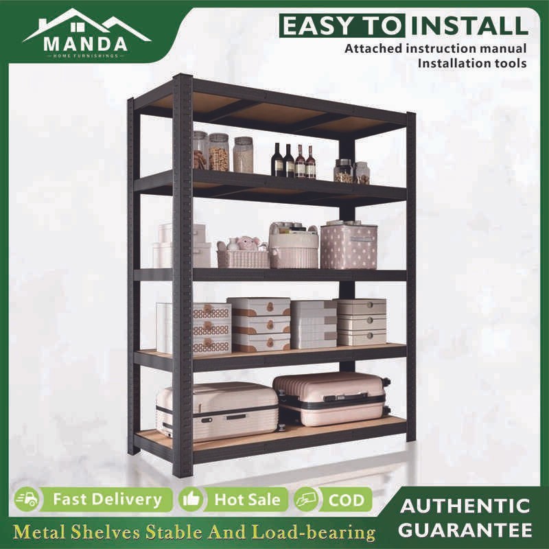 MANDA Boltless Steel Shees Adjustable Height Kitchen Shelf 5/6 layer ...