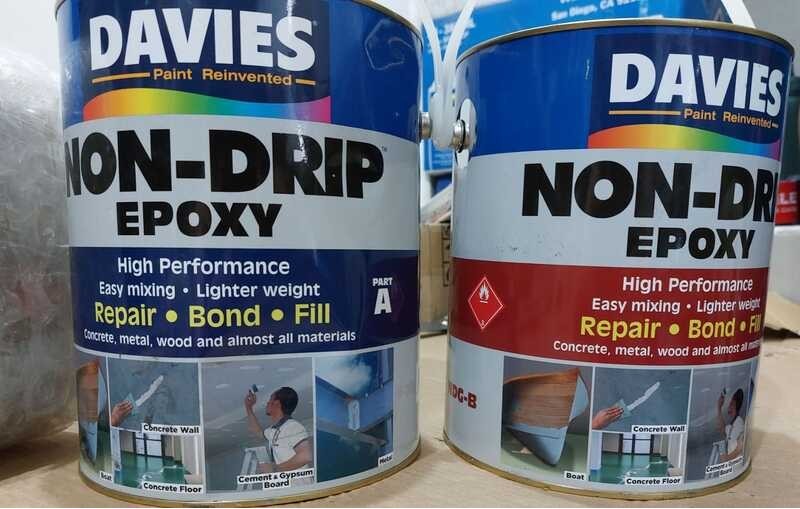 Davies LTR Non Drip Epoxy For Ceiling Walls Floors Butas Marine ...