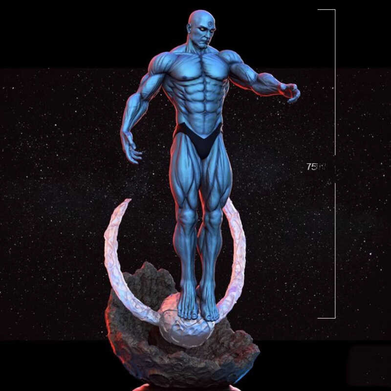 5Ed Dr.Manhattan Resin Figure 1/24 Scale 75Mm Assembly Model Kit ...