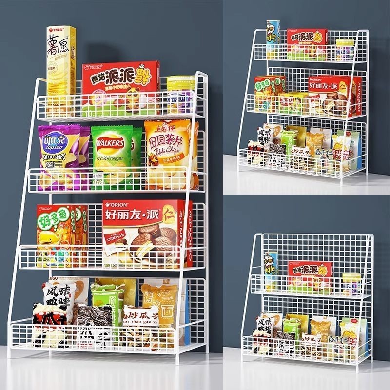 Desktop Snack Rack Living Room Desk Storage Rack Dormitory Multi-layer ...