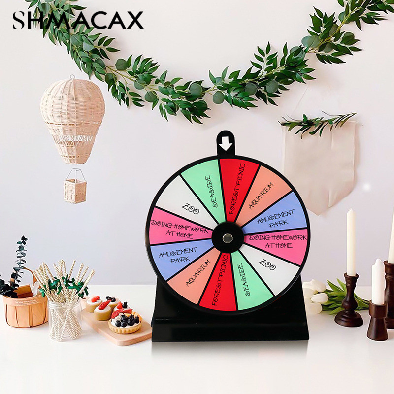 Wheel Prize Spin Game Fortune Party Turn Plate Wall Carnival Raffle The