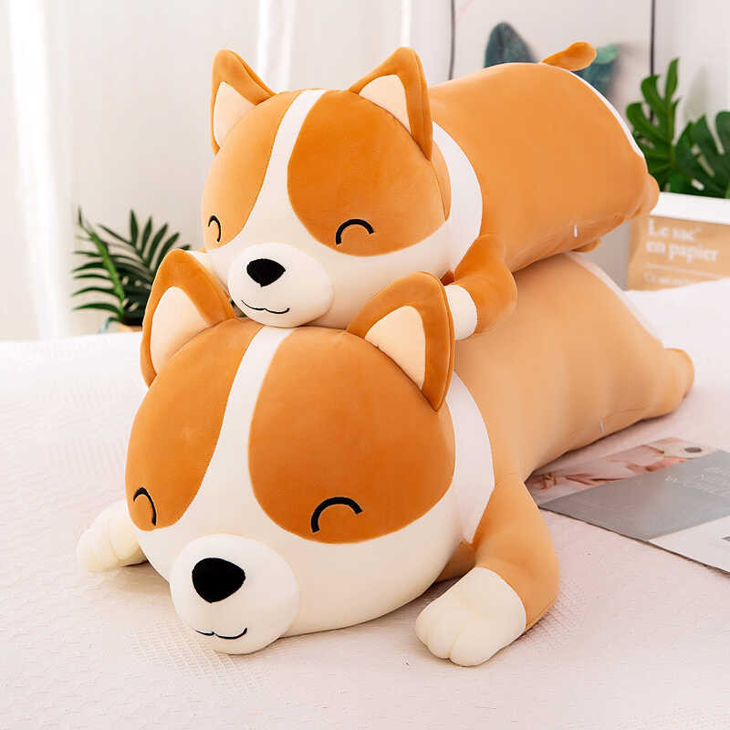 Cute Giant Corgi Dog Plush Pillows Stuffed Soft Down Cotton Animal Kids Toys Kawaii Shiba Inu Do Shopee Philippines