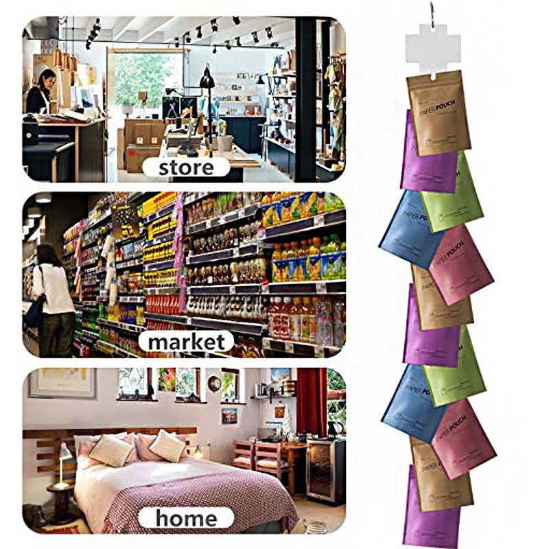 Plastic Snack Hanging Strip/Store Food Display Hanger with Hooks/Useful ...