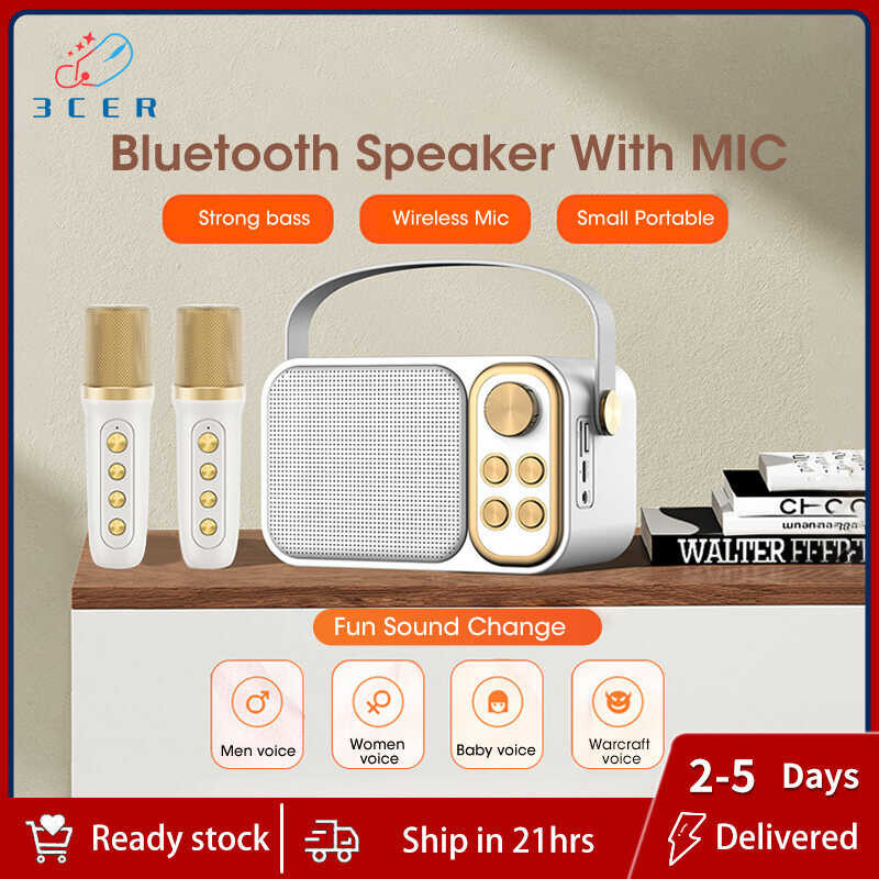 Mini 3Cer Bluetooth With Microphone Portable Speaker Ys-103 KTV Home ...
