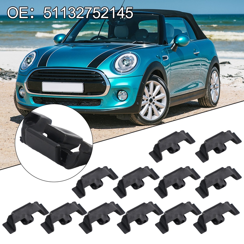 [Livedesign] 12pcs Headlight Trim Ring Clips for Mini for Cooper R55