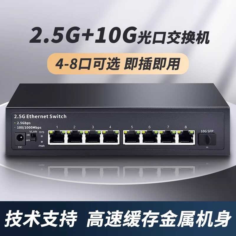 Firefly 2.5G Switch 10G 4-Port 8-Port Router Load Balancing Monitoring ...