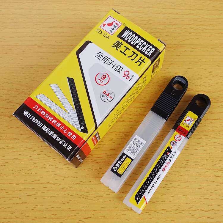 Woodpecker FD-13A Small Utility Wallpaper Knife Wall Cloth 9mm Paper ...