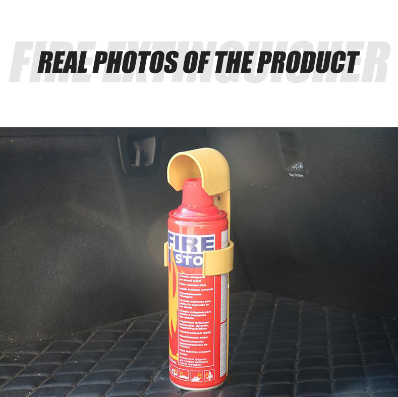 Car Fire Extinguisher - w/ Portable stand Fire Stop 1000 ml for car ...
