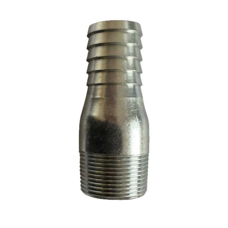 Steel Double Stainless Reducer Metal Hose Connector Male Thread ...